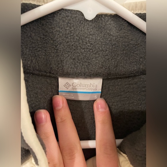 Columbia Quarter Button Fleece Pullover - Size Small - Picture 2 of 3